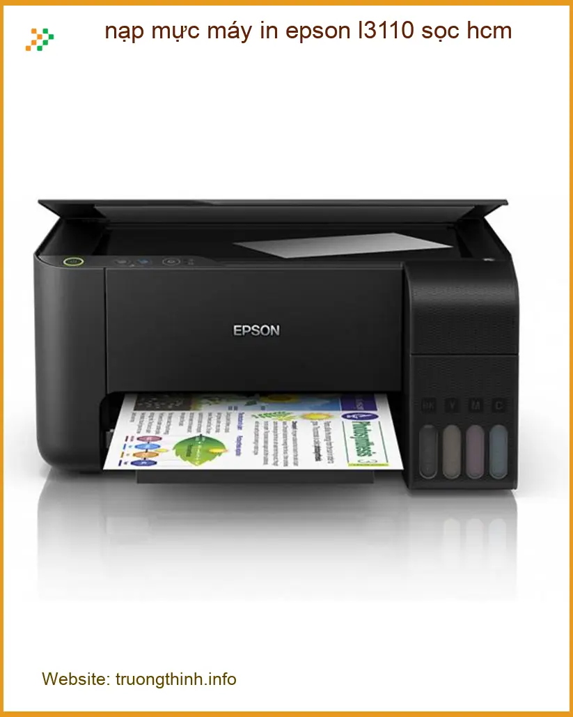 Sửa chữa nạp mực máy in Epson L3110 sọc tận nơi - Điện thoại xử lý gấp