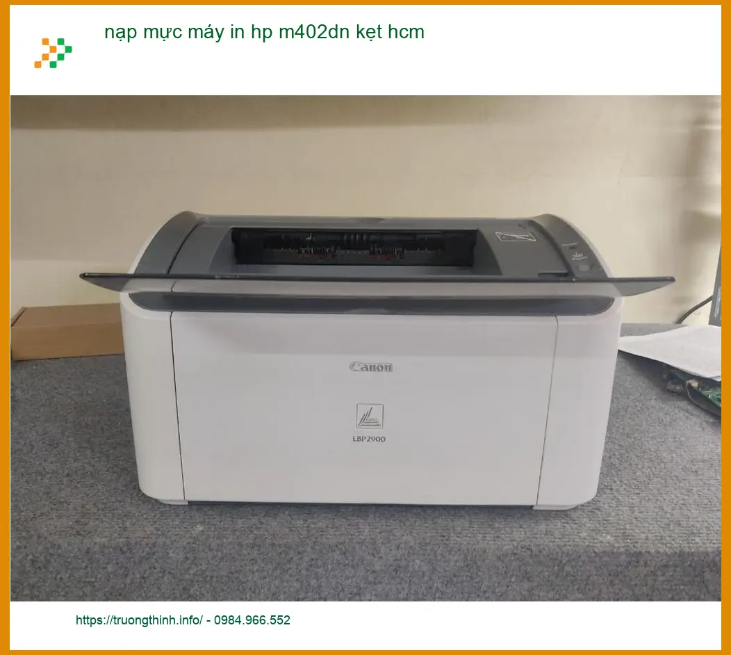 Nạp mực máy in HP M402dn kẹt tận nơi HCM - Điện thoại công ty xử lý gấp