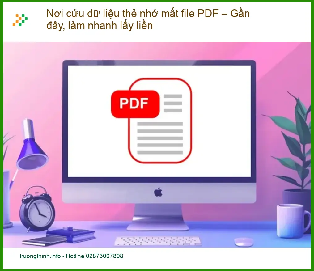 Khôi Phục Dữ Liệu Thẻ Nhớ Mất File PDF - Dịch vụ cứu dữ liệu nhanh TPHCM