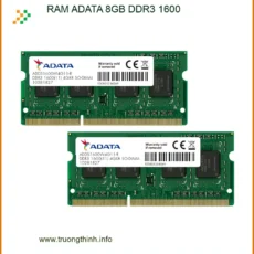 Ram Laptop ADATA 8GB DDR3 1600 - Thay Nhanh Tại Trung Tâm TPHCM