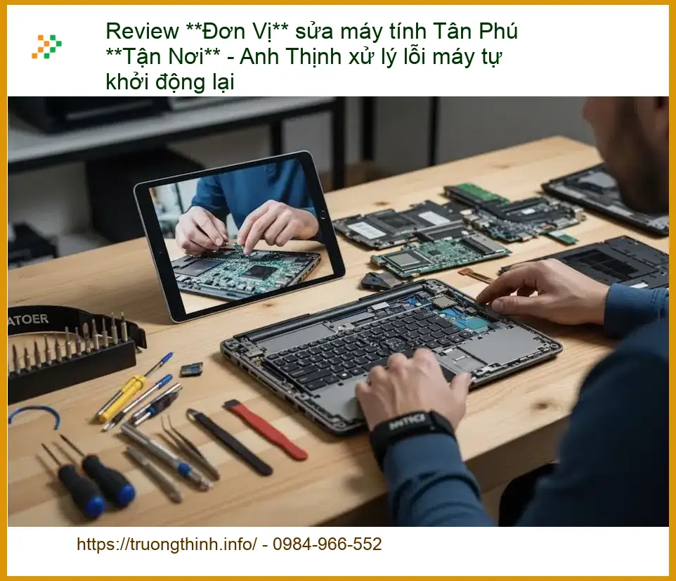 Sửa máy tính Review Tân Phú lỗi tự khởi động lại - Dịch vụ tận nơi uy tín