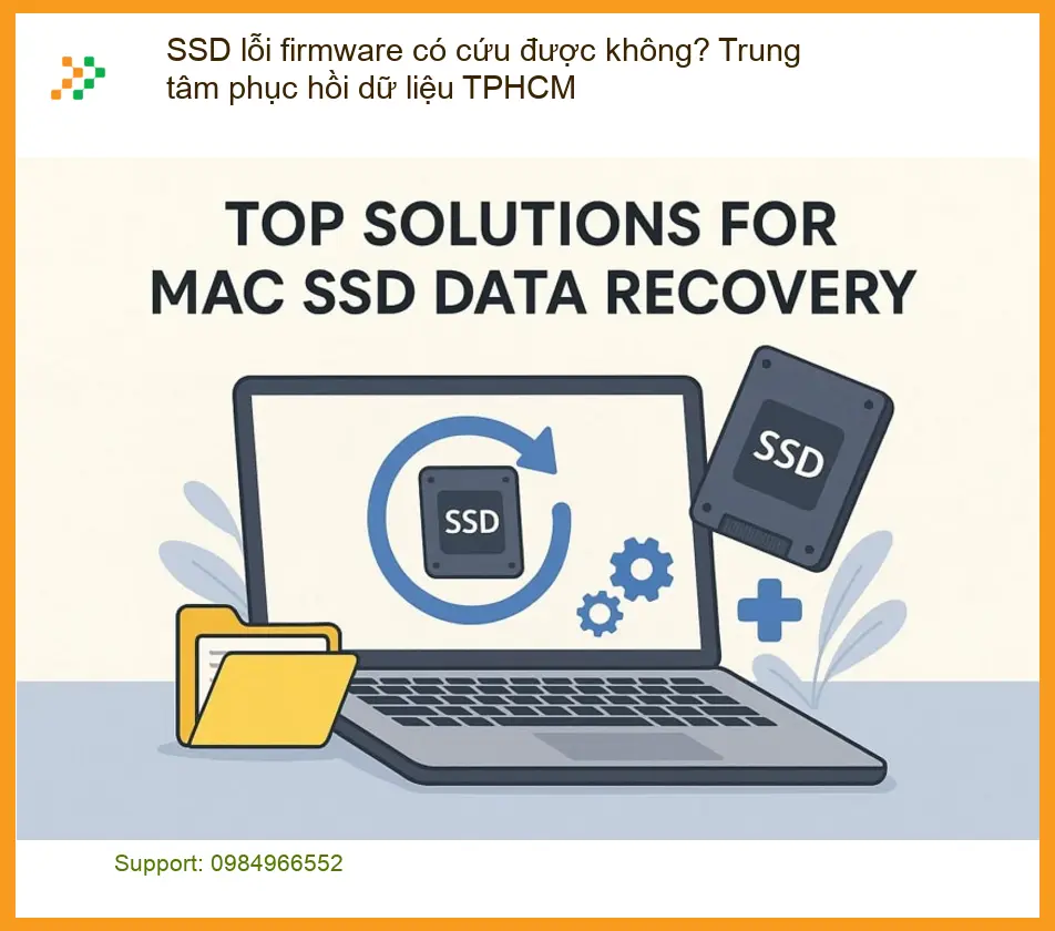 Khôi Phục Dữ Liệu SSD lỗi firmware có cứu được không? - Trung tâm TPHCM