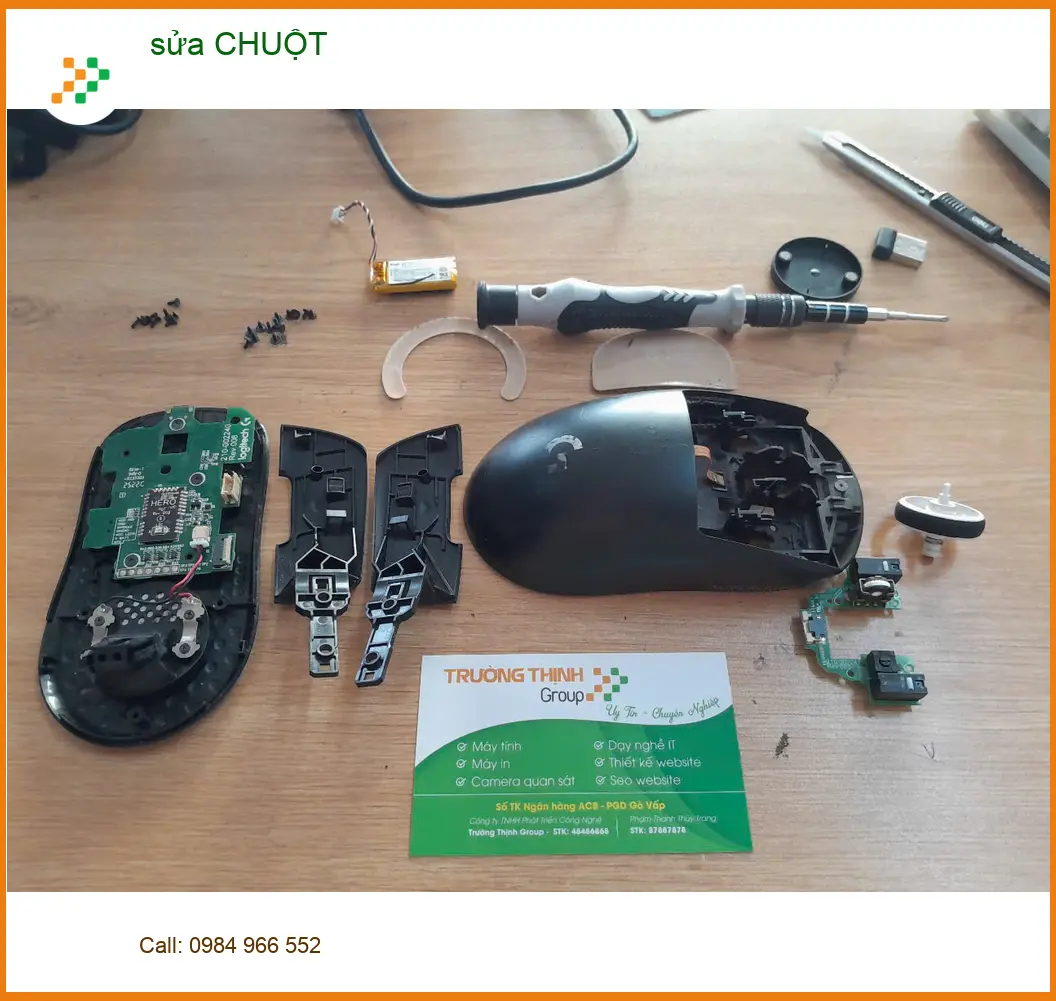 Chị Ngân nhân viên văn phòng tìm tiệm sửa CHUỘT Quận Thủ Đức lấy ngay