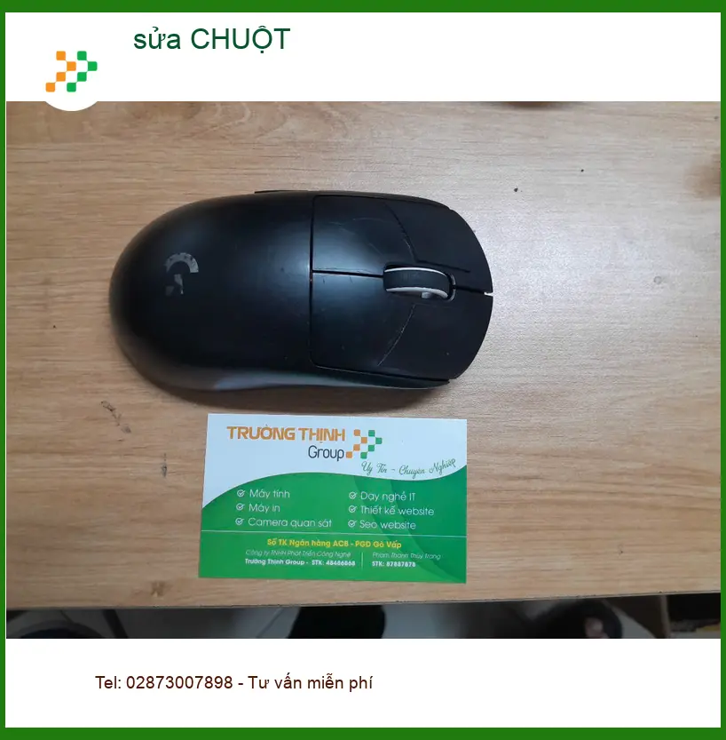 Chị Ngân nhân viên văn phòng tìm tiệm sửa CHUỘT Quận Thủ Đức lấy ngay ảnh thực tế 1