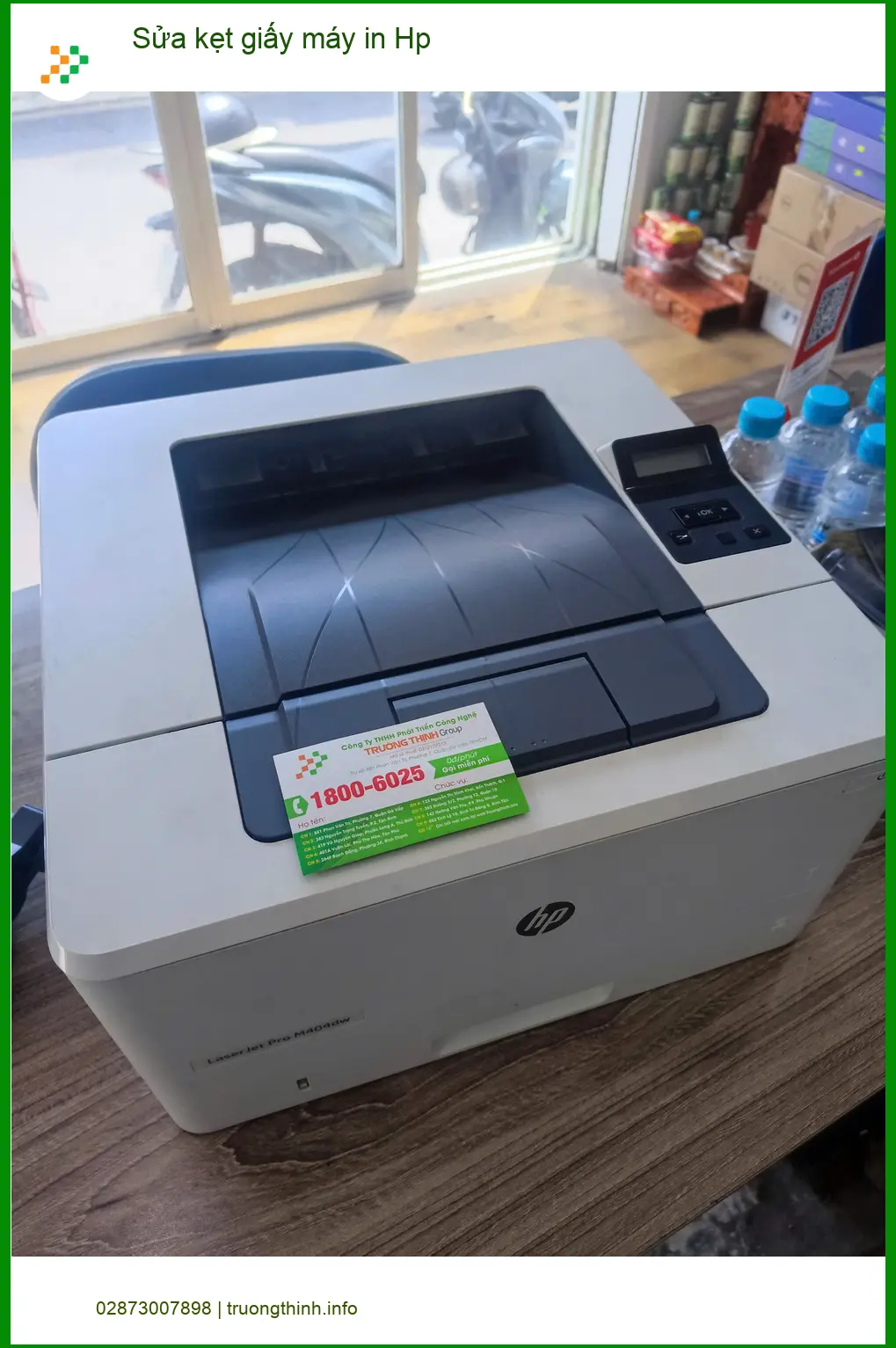 Dịch vụ sửa kẹt giấy máy in Hp Quận Tân Phú - Bạn Khải chia sẻ kinh nghiệm
