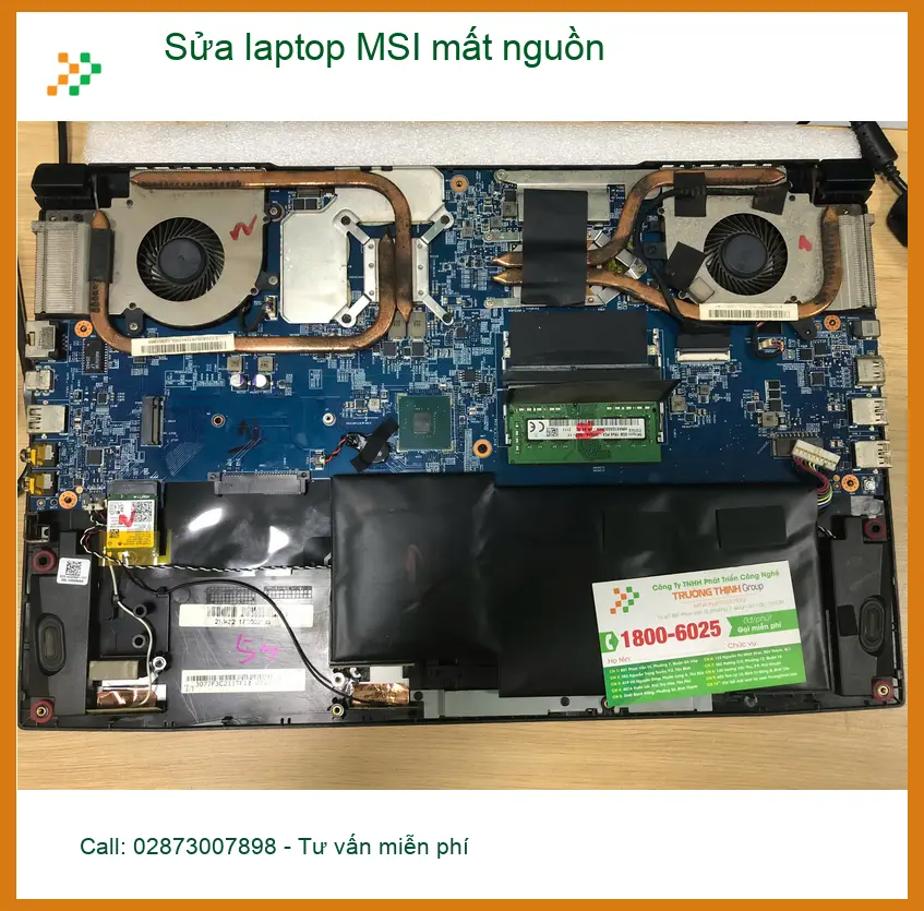 Em Phước tìm gấp - Tiệm sửa laptop MSI mất nguồn Quận Bình Tân lấy ngay