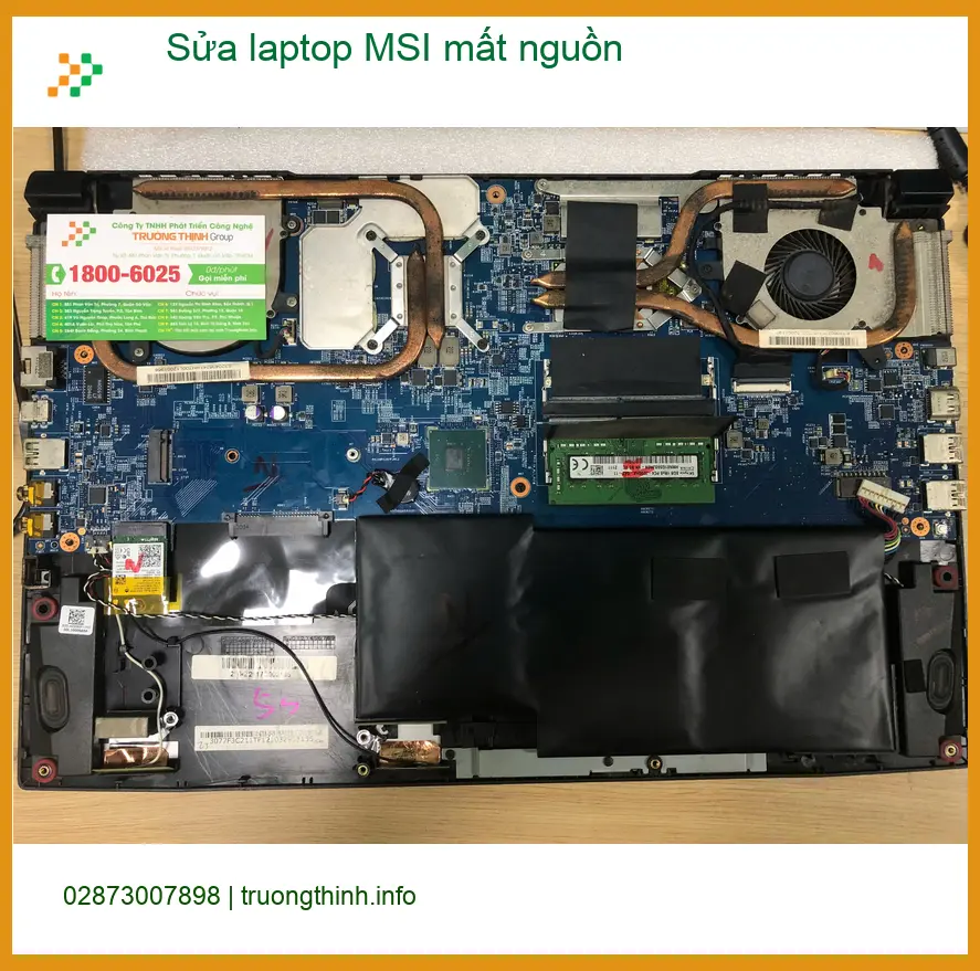 Em Phước tìm gấp - Tiệm sửa laptop MSI mất nguồn Quận Bình Tân lấy ngay ảnh thực tế 1