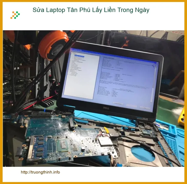 Sửa máy tính Laptop Tân Phú Lấy Liền Trong Ngày - Địa chỉ trung tâm uy tín
