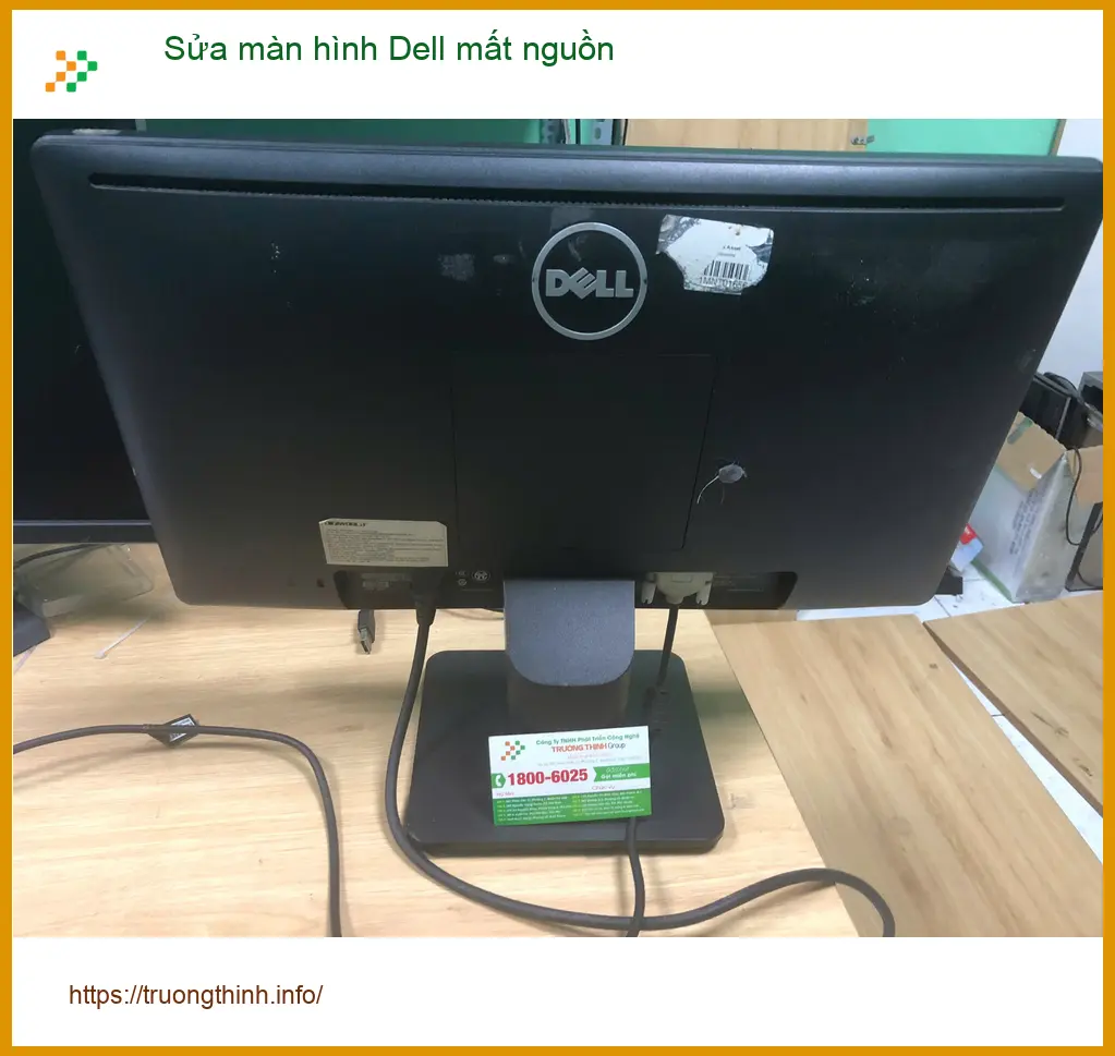 Bác Kiên kỹ sư xây dựng sửa màn hình Dell mất nguồn Quận Bình Tân lấy ngay ảnh thực tế 1