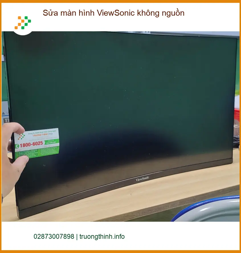 Chị Thanh marketing ở Quận Bình Tân cần sửa màn hình ViewSonic không nguồn