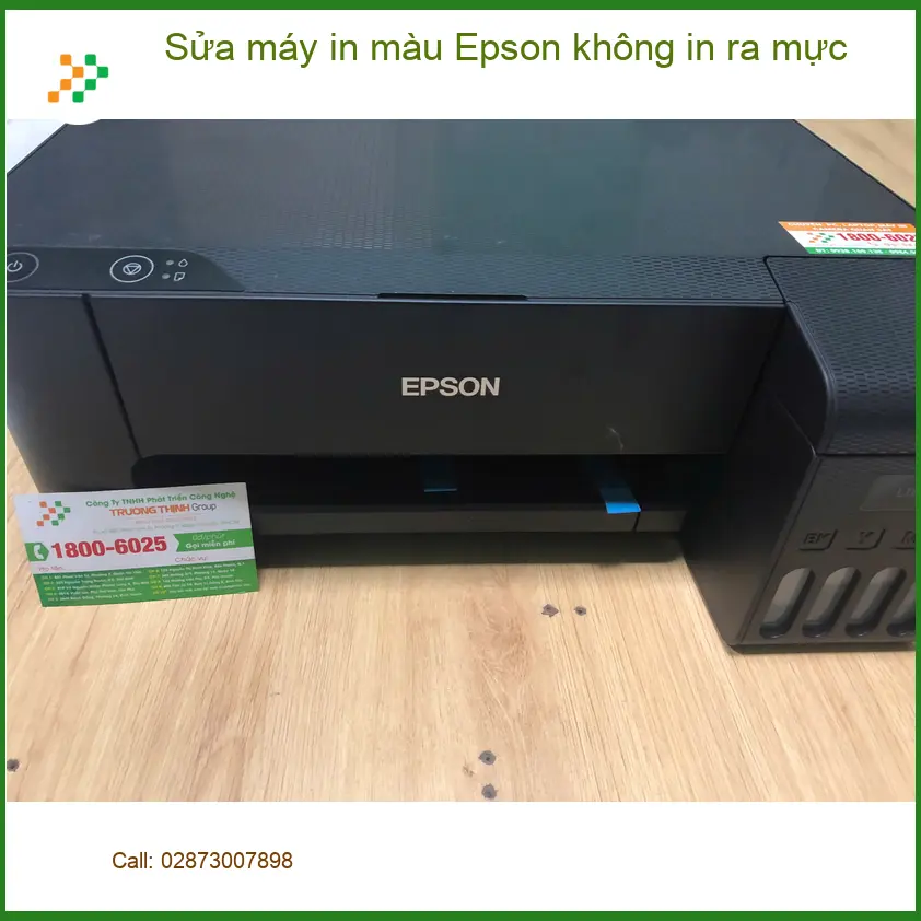 Anh Hải khắc phục máy in Epson không ra mực - Trung tâm sửa Quận Bình Tân uy tín