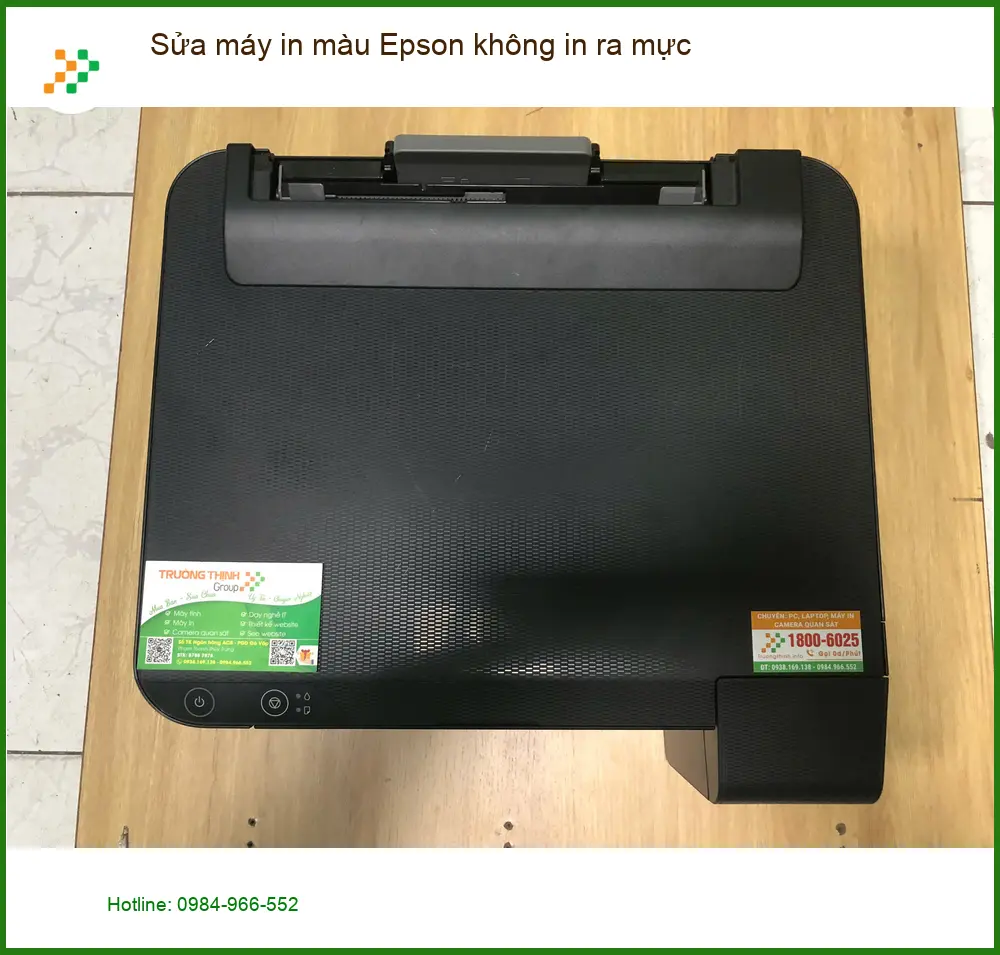 Anh Hải khắc phục máy in Epson không ra mực - Trung tâm sửa Quận Bình Tân uy tín ảnh thực tế 1