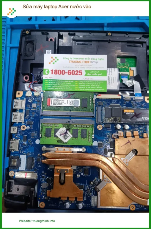 Anh Khánh IT sửa máy laptop Acer bị nước vào Quận Tân Phú lấy ngay