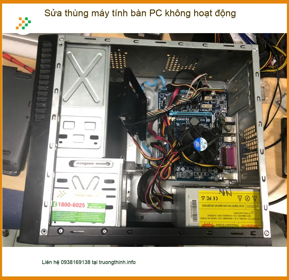 Anh Kiệt review sửa thùng máy tính bàn PC không hoạt động Quận Bình Tân ảnh thực tế 2