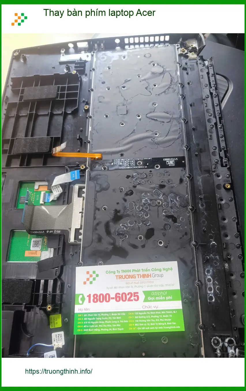 Chị Thanh review trung tâm thay bàn phím laptop Acer Quận Tân Phú uy tín