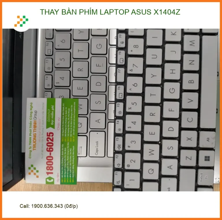 Chị Hằng shipper tìm chỗ thay bàn phím laptop ASUS X1404Z Quận 12 lấy ngay