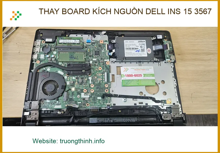 Nơi thay board kích nguồn Dell Ins 15 3567 Quận 9 lấy ngay - Anh Phước