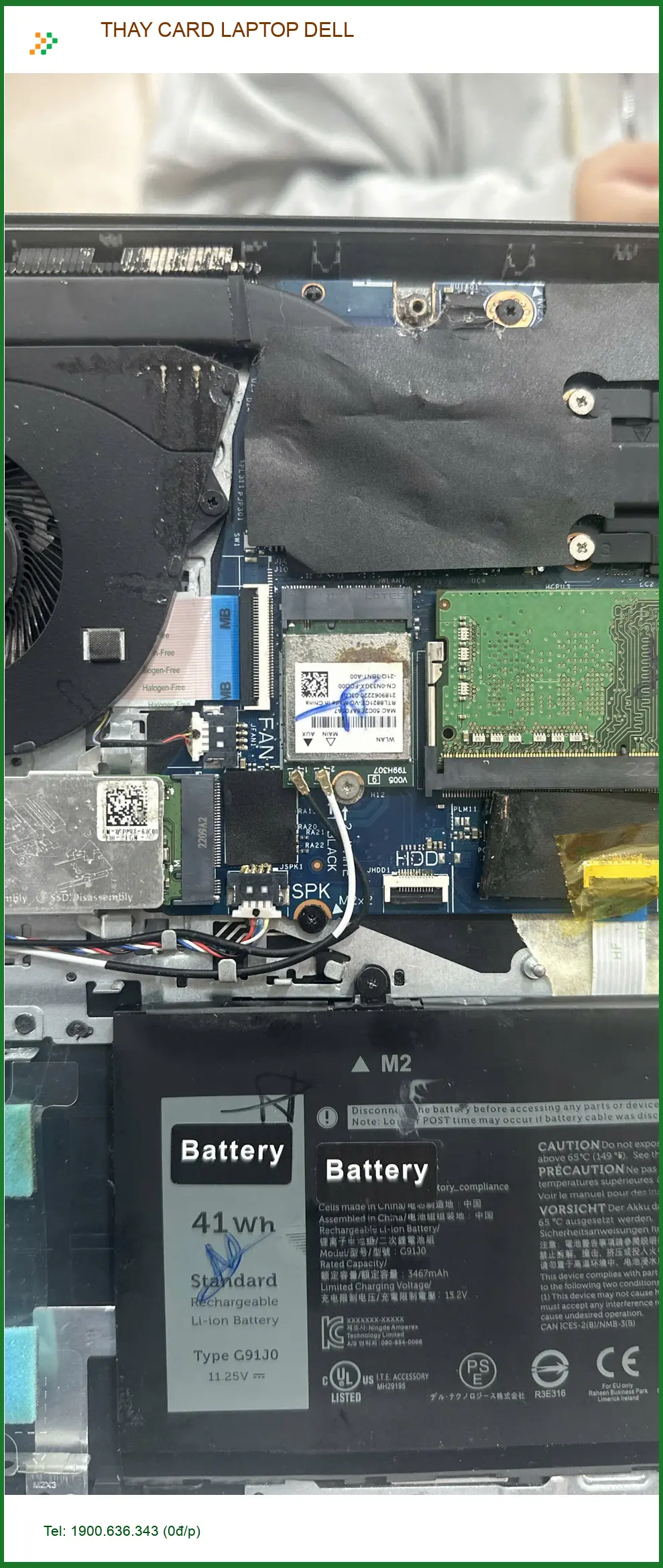 Chị Mai biên tập viên tin tưởng trung tâm thay card laptop Dell Quận Gò Vấp