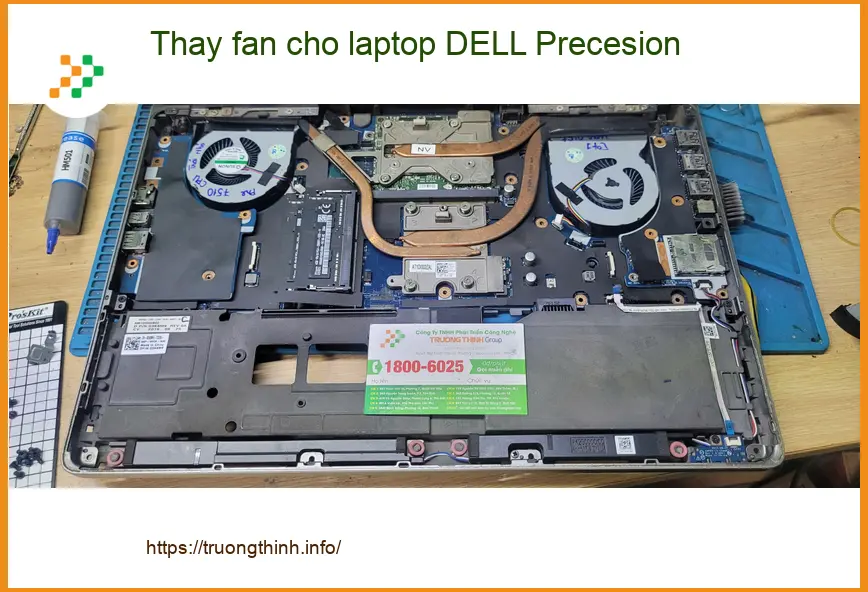 Chị Ngọc tìm chỗ thay fan laptop Dell Precision Quận Bình Tân lấy ngay