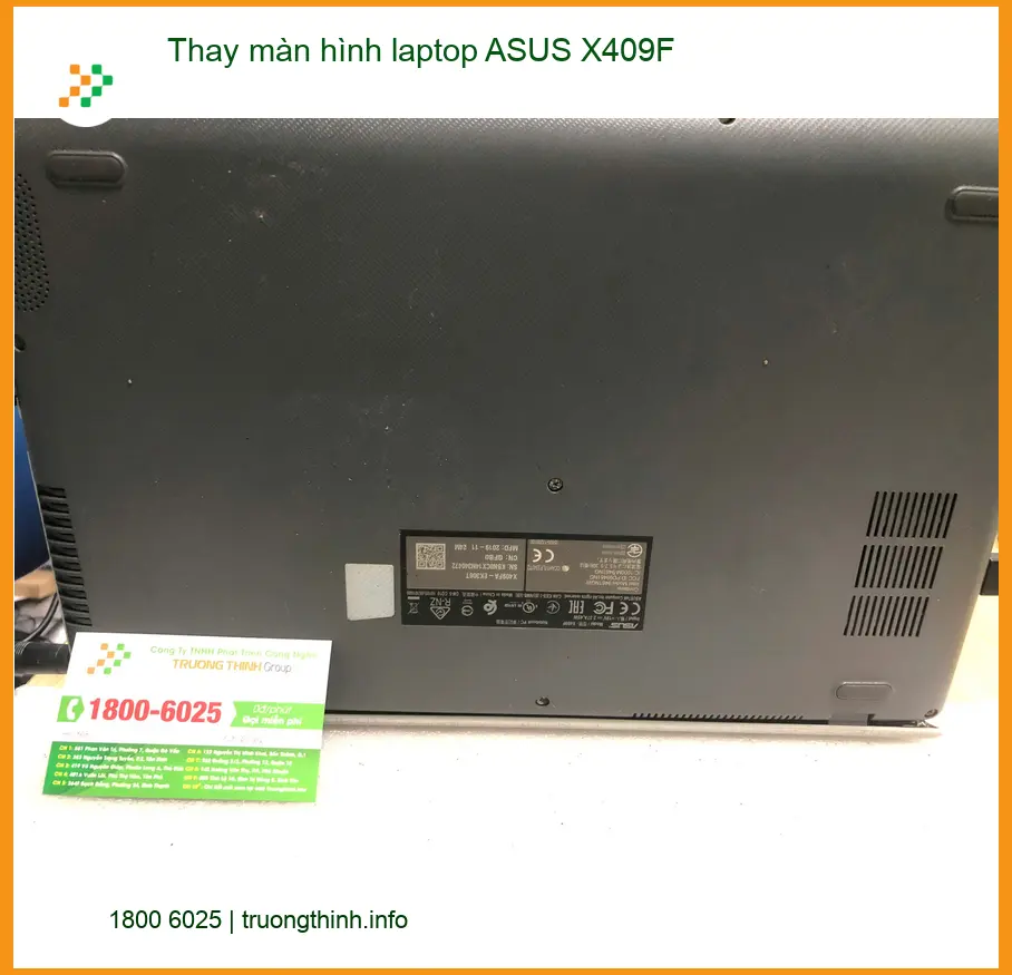 Dịch vụ Thay màn hình laptop ASUS X409F Quận Bình Tân - Anh Khoa review