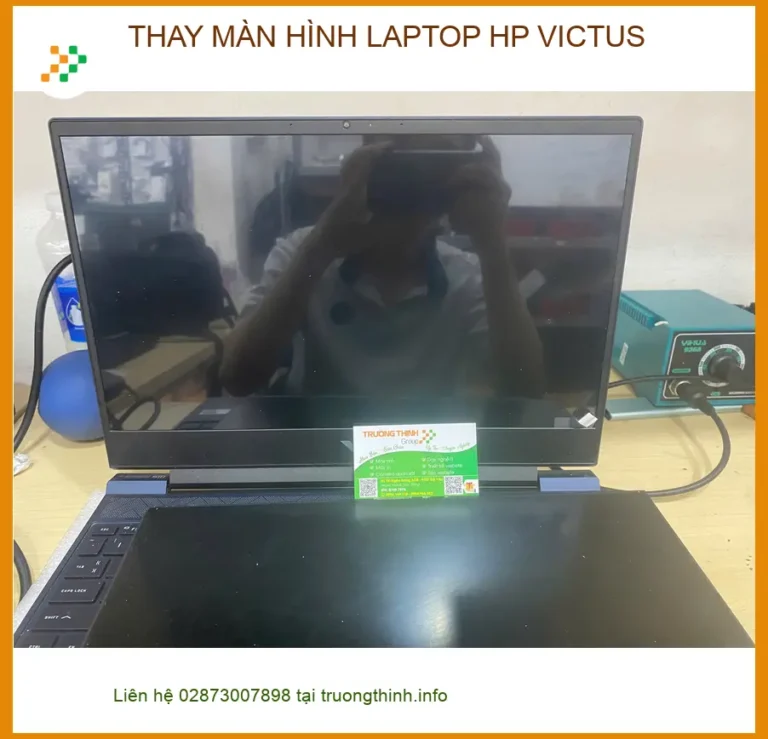 Chỗ Thay màn hình Laptop HP Victus Quận Gò Vấp uy tín - Anh Khải review ca vỡ màn