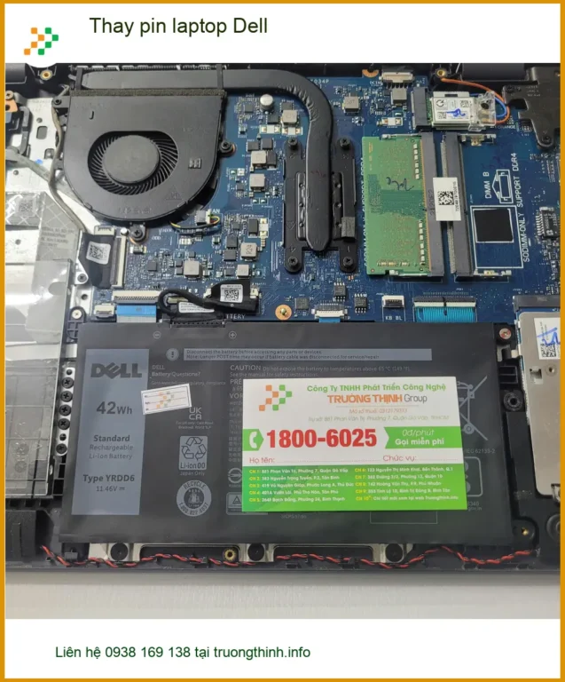 Cô Diệu tìm chỗ thay pin Dell nhanh chóng - Trung tâm Thay pin laptop Dell Quận Tân Bình