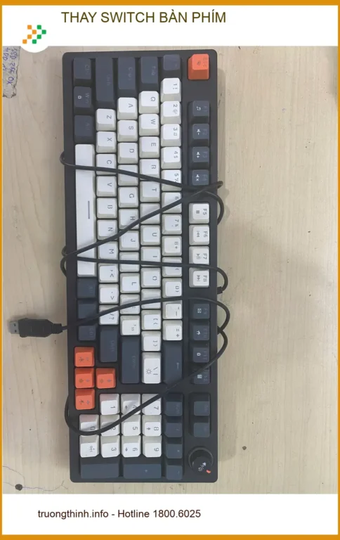 Chị Thảo văn phòng review địa điểm thay switch bàn phím Quận Gò Vấp siêu tốc