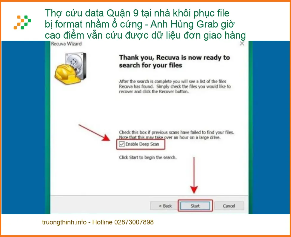Khôi Phục Dữ Liệu Thợ cứu data Quận 9 - Dịch vụ tận nơi lấy liền