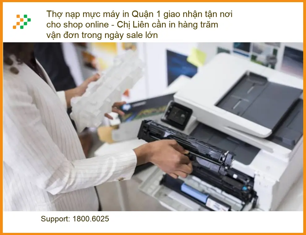 Sửa Chữa Nạp Mực Máy In Quận 1 Giao Tận Nơi - Điện Thoại Công Ty Xử Lý Gấp