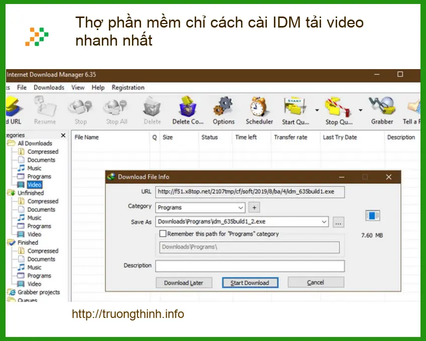 Thủ thuật cài IDM tải video nhanh nhất - Địa chỉ trung tâm hỗ trợ gần đây