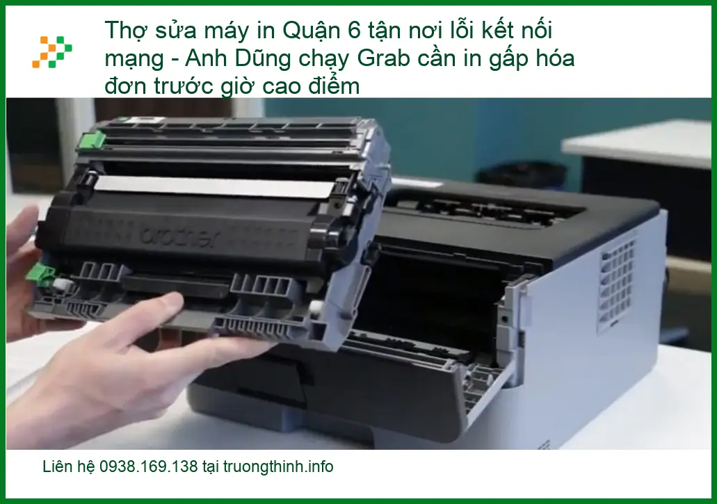 Sửa Chữa Nạp Mực Máy In Quận 6 lỗi mạng - Gọi thợ xử lý gấp