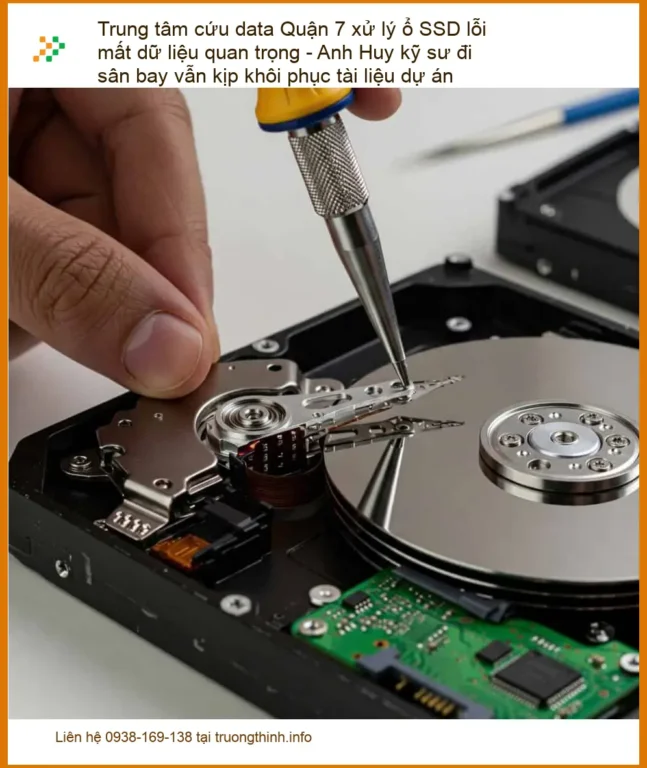 Khôi Phục Dữ Liệu ổ SSD Quận 7 - Kỹ sư cứu data nhanh