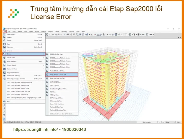 Thủ thuật cài Etap Sap2000 lỗi License Error - Trung tâm hỗ trợ gần đây