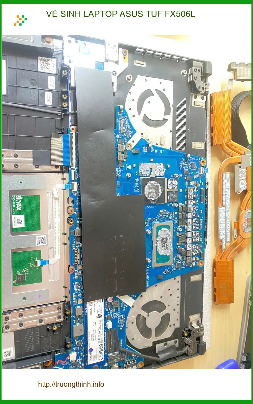 Tiệm vệ sinh laptop ASUS TUF FX506L Quận Gò Vấp - Cô Liên Máy chạy ì ạch ảnh thực tế 2