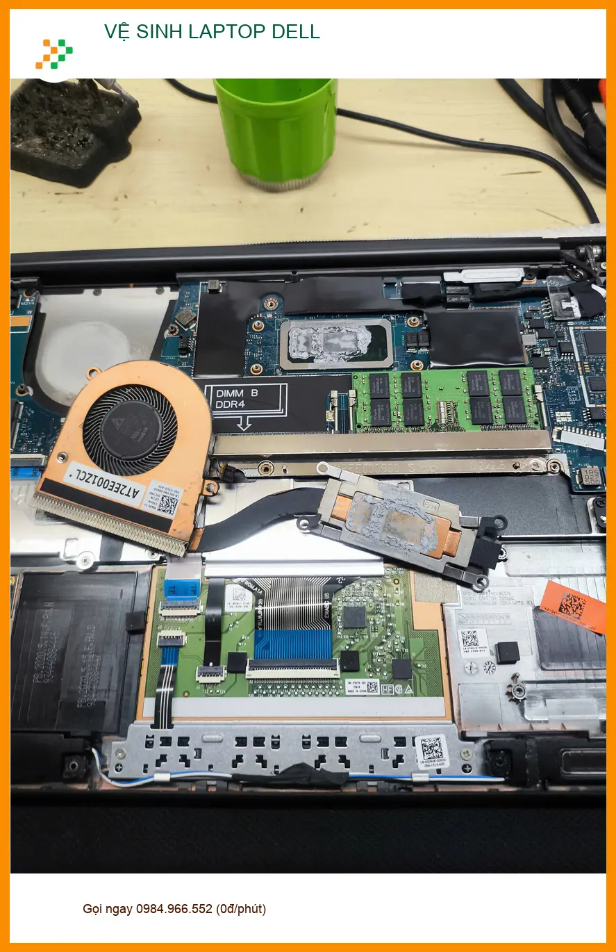 Anh Kiên quản lý tìm dịch vụ vệ sinh laptop Dell Quận Gò Vấp uy tín