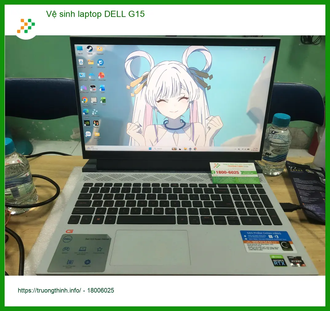 Anh Quân tìm chỗ Vệ sinh laptop DELL G15 Quận Bình Tân giá tốt
