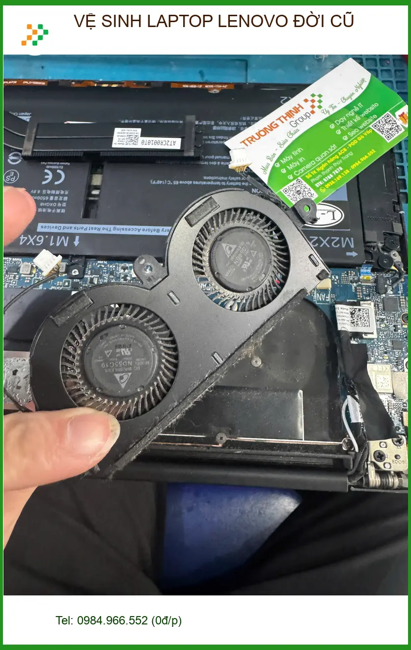 Anh Bảo kỹ sư tìm chỗ vệ sinh Laptop Lenovo đời cũ Quận 10 uy tín ảnh thực tế 1
