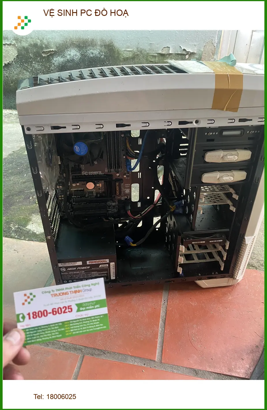 Trung tâm Vệ sinh PC Đồ Họa Quận 9 Uy tín - Anh Khánh designer tìm kiếm