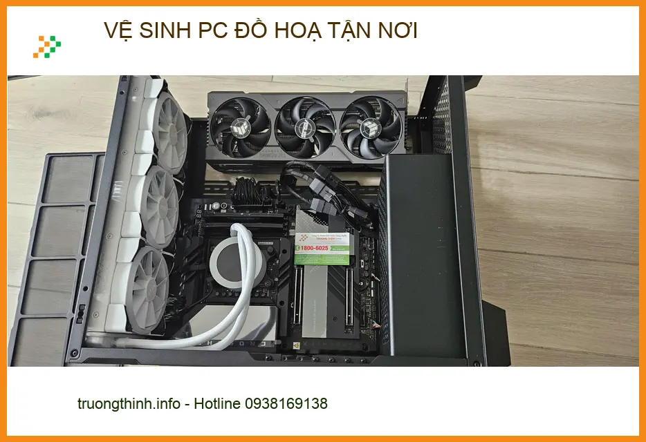 Chị Mai thiết kế cần vệ sinh máy: Thợ Vệ sinh PC đồ hoạ tận nơi Quận 9