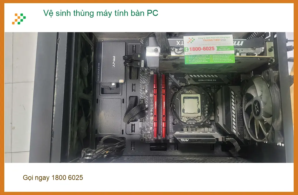 Chú Bình giáo viên dạy toán ở Bình Tân tìm chỗ vệ sinh thùng máy tính bàn PC giá tốt