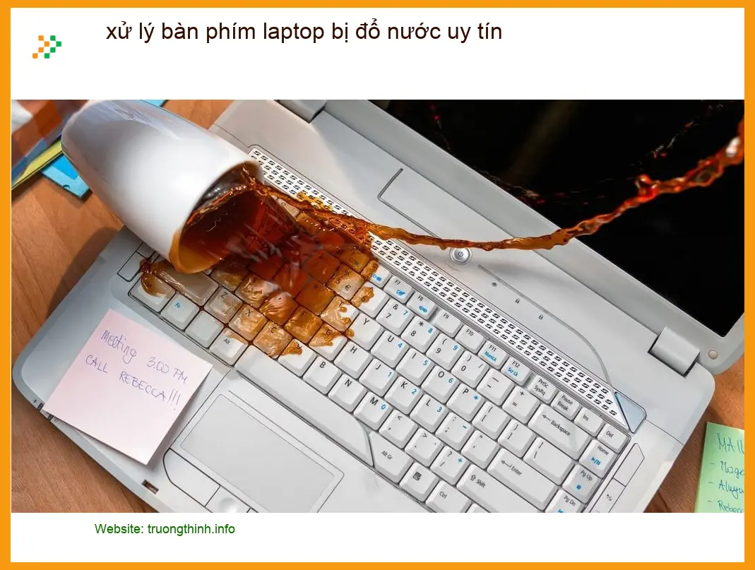 Sửa Laptop xử lý bàn phím bị đổ nước uy tín TPHCM - Thay lấy liền
