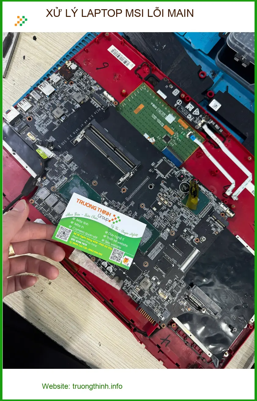 Anh Phúc lập trình viên ở Quận 10 review sửa laptop MSI lỗi main