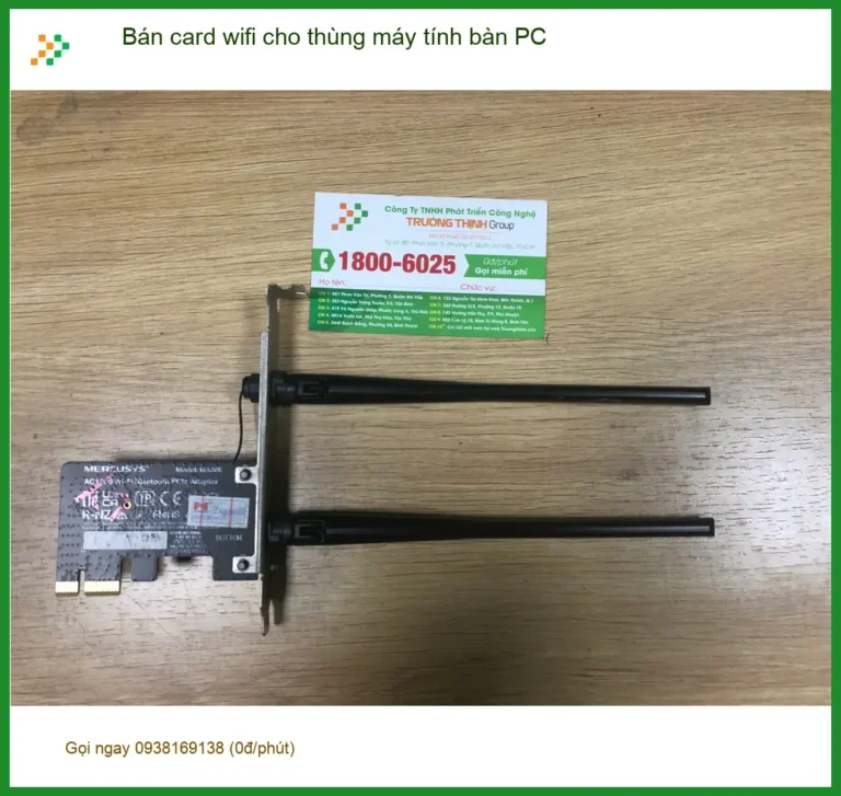 Chị Vân văn phòng ở Bình Tân tìm địa chỉ bán card wifi PC uy tín