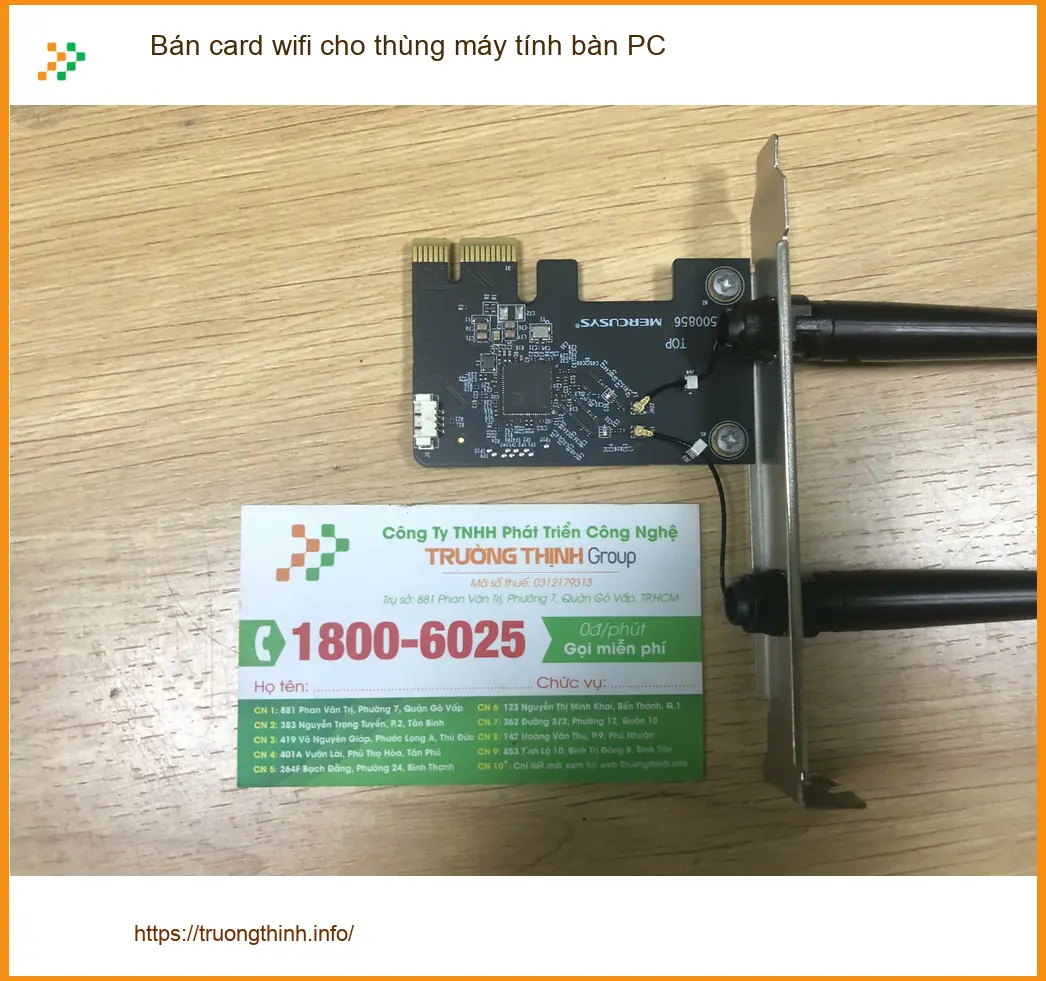 Chị Vân văn phòng ở Bình Tân tìm địa chỉ bán card wifi PC uy tín ảnh thực tế 2