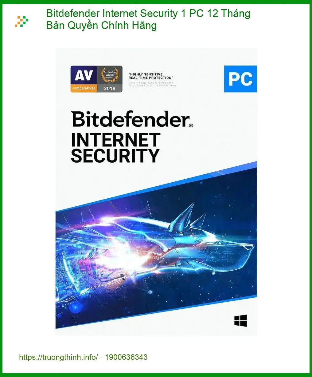 Antivirus Bitdefender Internet Security - Cửa Hàng Tại TPHCM Gần Bạn