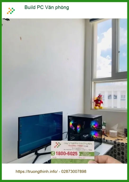 Chú Phát quản lý kho - Trải nghiệm Build PC Văn phòng Quận 7 uy tín