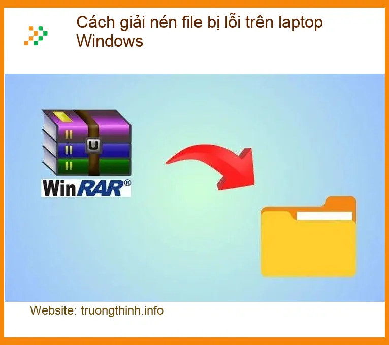 Laptop Cách giải nén file bị lỗi trên Windows - Hỗ trợ nhanh