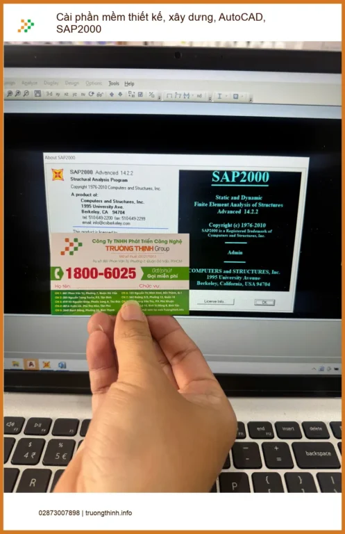 Anh Minh review dịch vụ cài AutoCAD, SAP2000 tại Quận Tân Bình uy tín