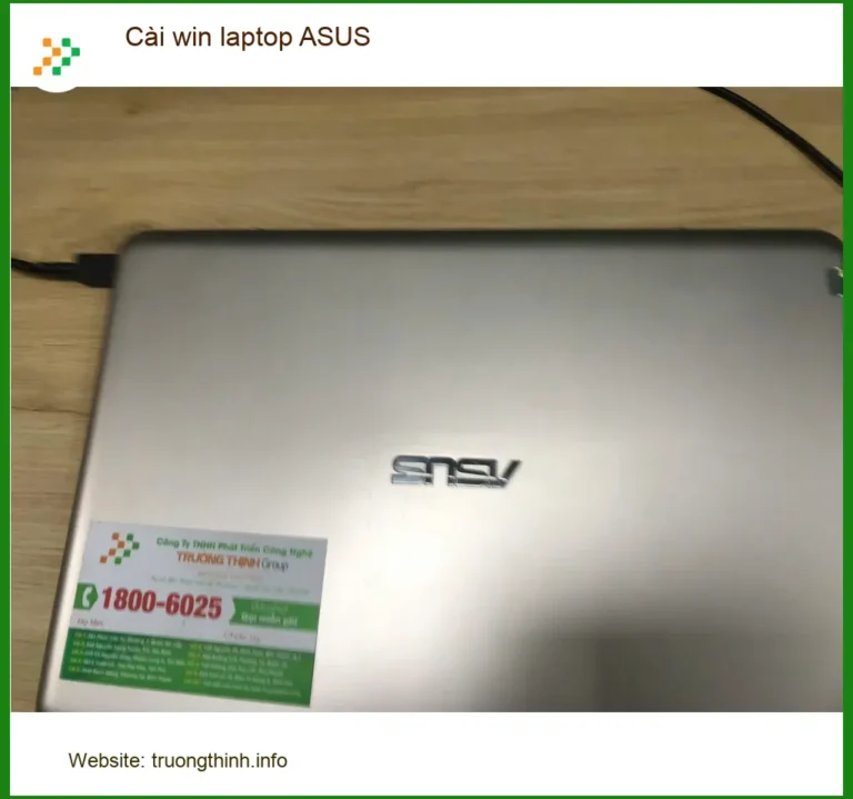 Địa điểm cài win laptop ASUS Quận Bình Tân gần đây - Chị Mai tìm kiếm