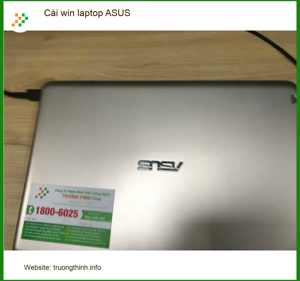 Địa điểm cài win laptop ASUS Quận Bình Tân gần đây - Chị Mai tìm kiếm